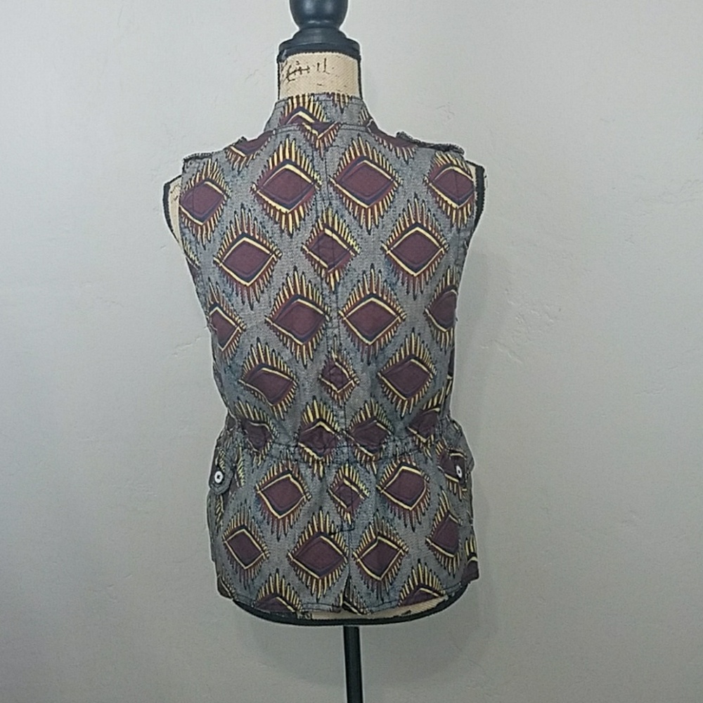 Anthropologie Elevenses African Safari Vest. - Picture 3 of 8